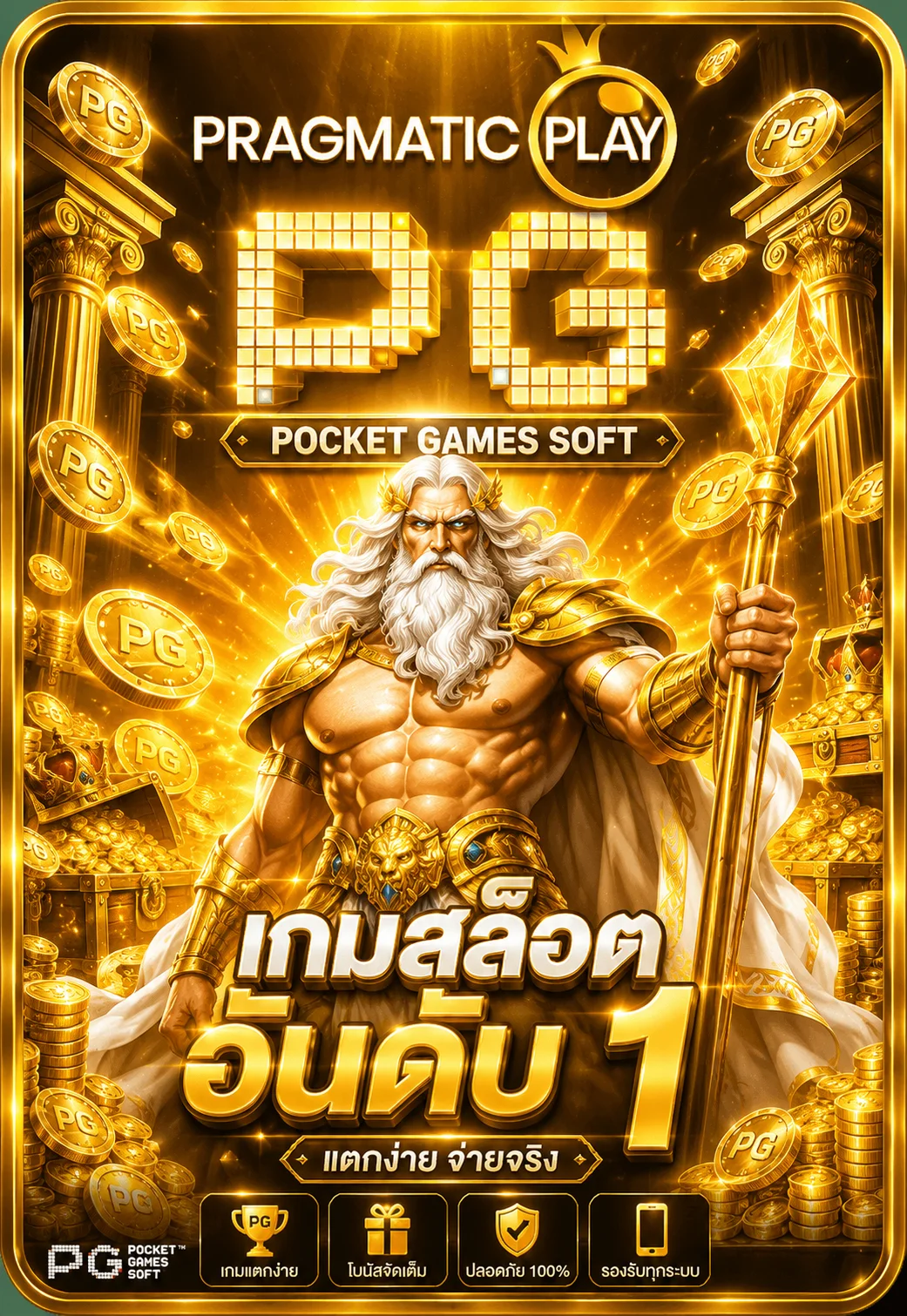 หน้าจอทดลองเล่น Pragmatic Play เกม Sweet Bonanza
